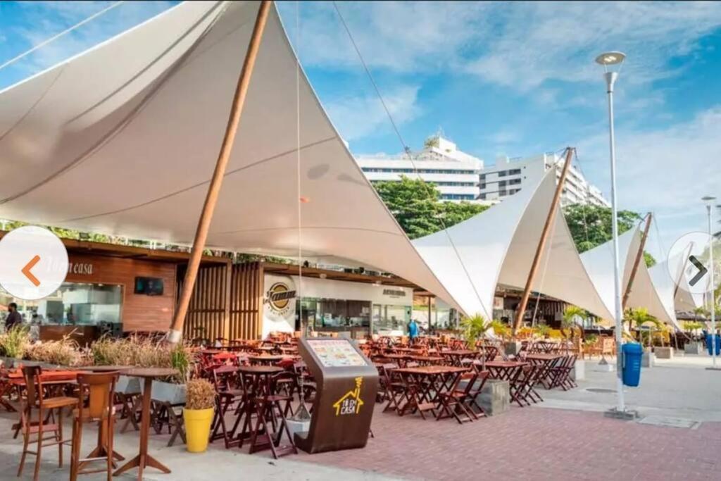 Vista Mar Nascente, Dois Quartos, Novo, No Melhor Do Rio Vermelho, Condominio Club, 1103 살바도르 외부 사진